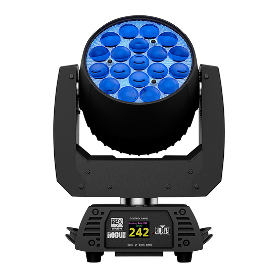 Chauvet Professional Rogue R2X Wash VW Schnellanleitung