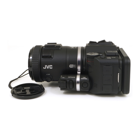 JVC gc-px100be Grundlagen Benutzerhandbuch