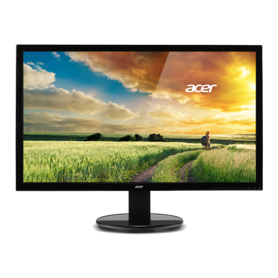 Acer K242HL Kurzanleitung