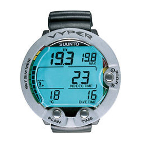 Suunto VYTEC Bedienungsanleitung