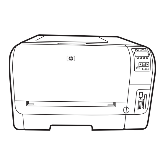 HP Color LaserJet CP1510 Serie Benutzerhandbuch