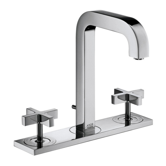 Hansgrohe Axor Citterio 39134000 Gebrauchsanleitung