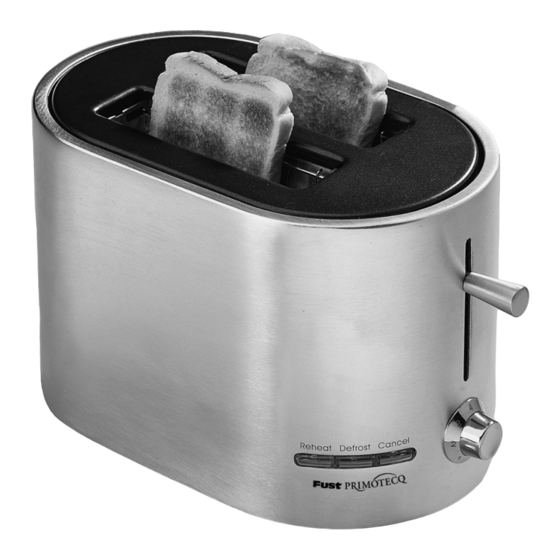 FUST PRIMOTECQ T 4908 IR Gebrauchsanweisung
