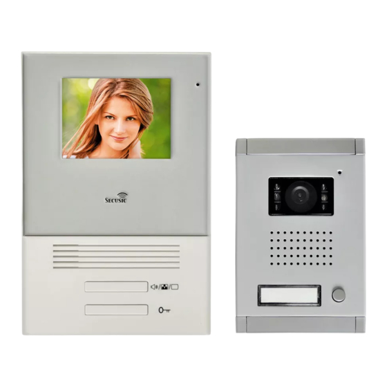 secusic VTP 4F flat LCD color Gebrauchsanweisung