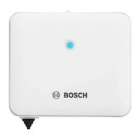 Bosch EasyControl Installations- Und Bedienungsanleitung