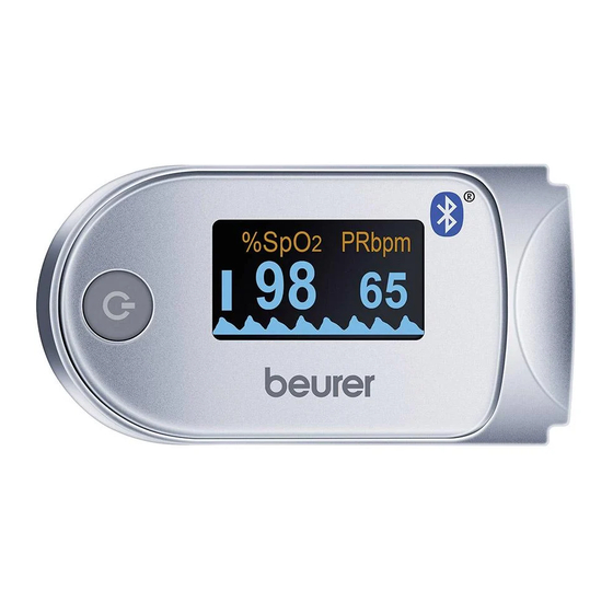 Beurer PO 60 Gebrauchsanweisung