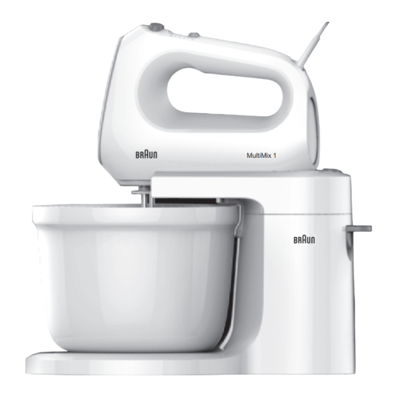 Braun MultiMix 1 Handbuch