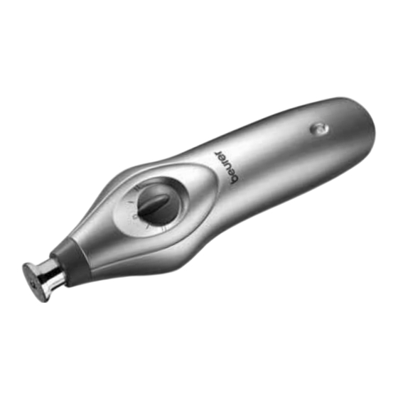 Beurer Profi-Set MP 30 Gebrauchsanleitung