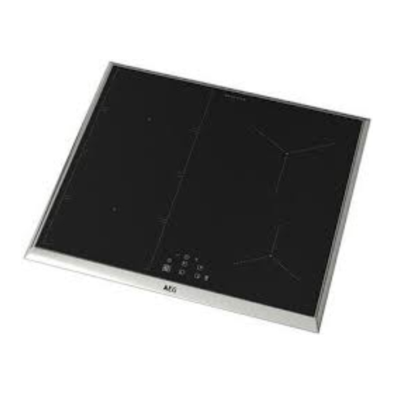 AEG IEE64070XB Benutzerinformation