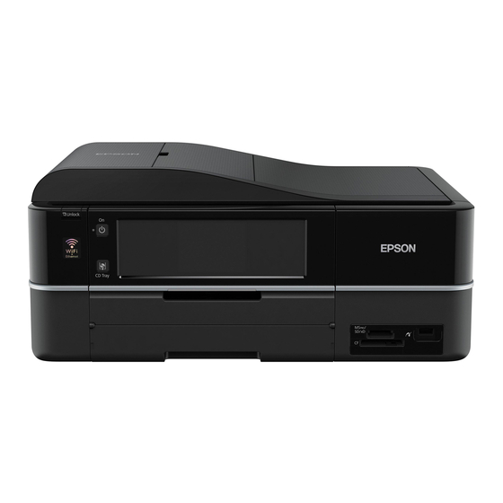 Epson Stylus Photo PX810FW Series Handbuch