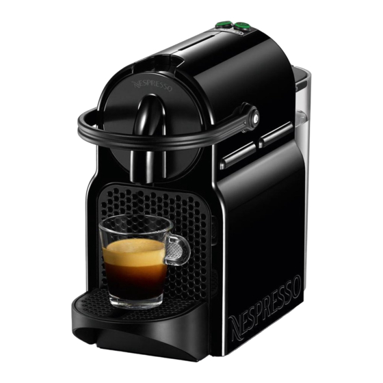 Nespresso KOENIG INISSIA Bedienungsanleitung