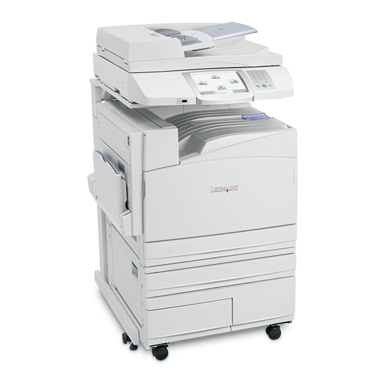 Lexmark X940e Installationshandbuch