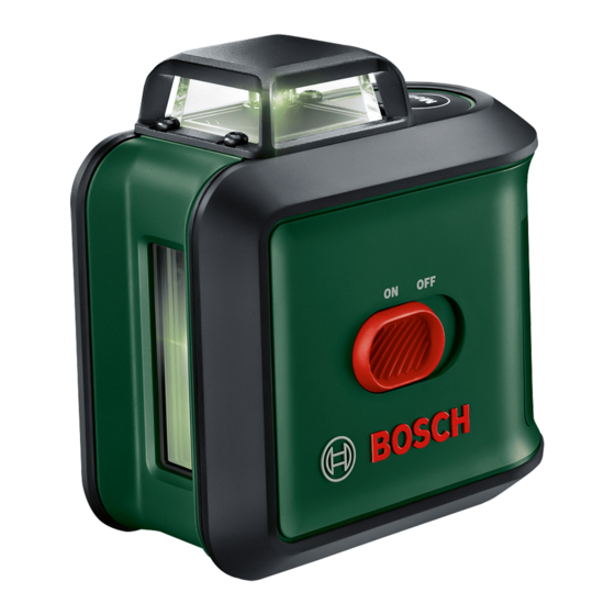 Bosch UniversalLevel 360 Handbücher