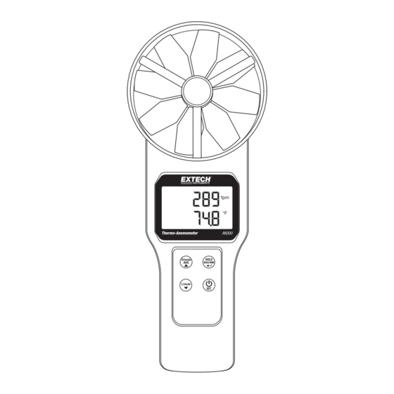 Extech Instruments AN300 Bedienungsanleitung