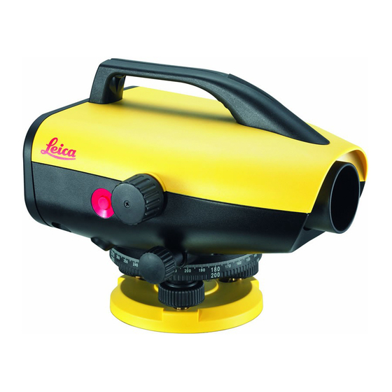 Leica Geosystems Sprinter 150 Benutzerhandbuch