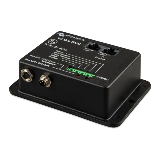 Victron energy BMS300200000 Anleitung