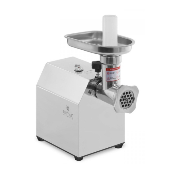 Royal Catering RCFW 70-600ECO Bedienungsanleitung