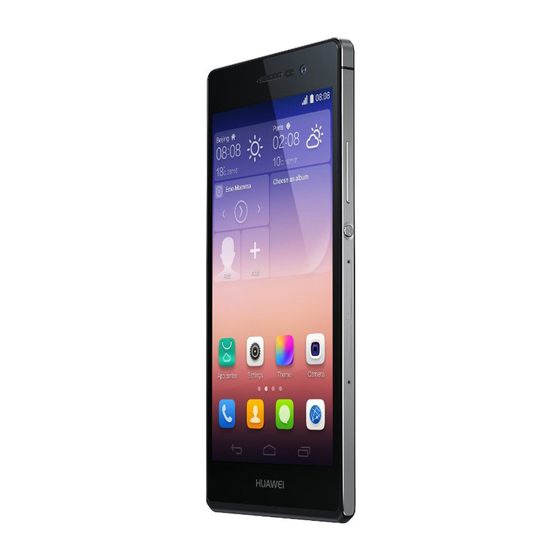 Huawei Ascend P7 Schnellstartanleitung