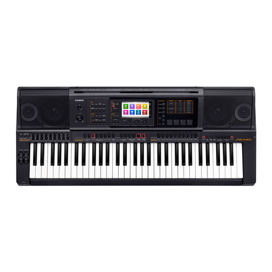 Casio MZ -X500 Bedienungsanleitung