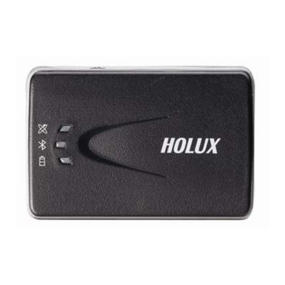 Holux M-1000 Kurzanleitung