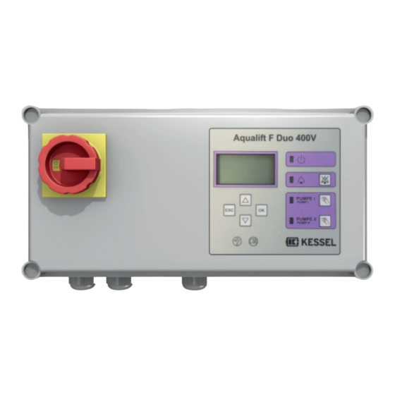 Kessel Aqualift F Comfort 400V Handbücher