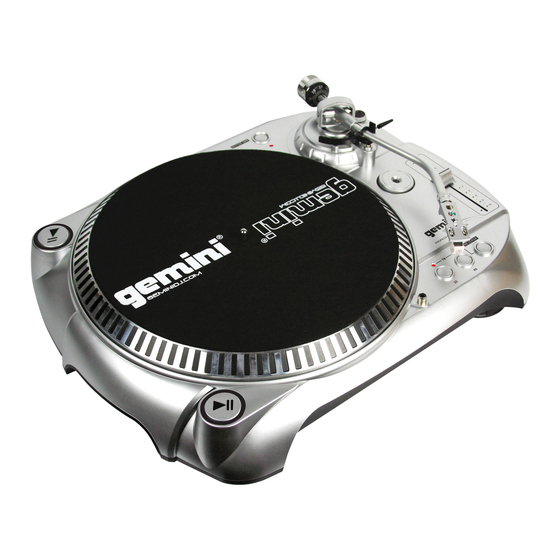 Gemini TT-1100 Bedienungshandbuch