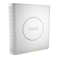 Snom M900 Admin- Und Installationsanleitung
