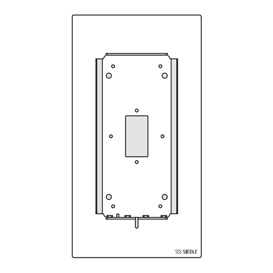 SSS Siedle HT/NB 800-0 Produktinformation