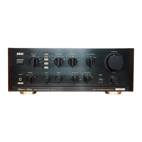 Akai AM-73 Bedienungsanleitung