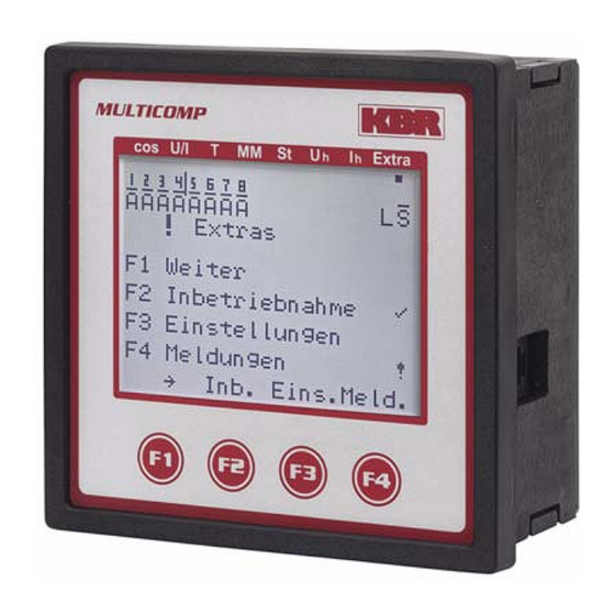 KBR MULTICOMP - Basic Bedienungsanleitung