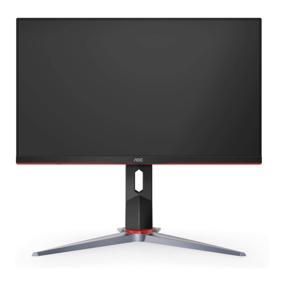 AOC 24G2SE Bedienungsanleitung