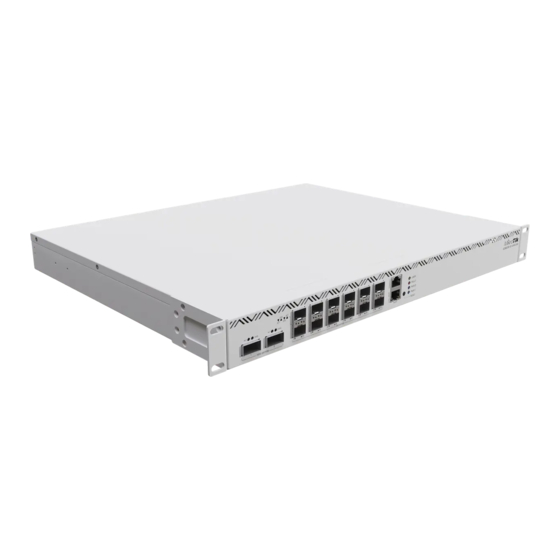MikroTik CCR2216-1G-12XS-2XQ Kurzanleitung
