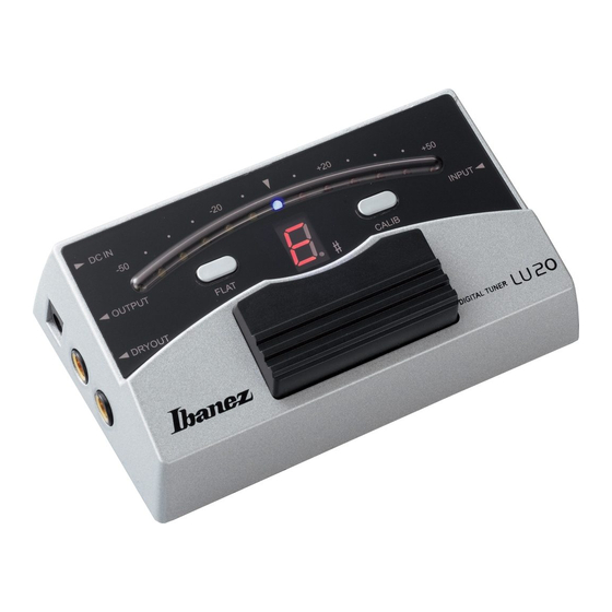 Ibanez LU20 Bedienungsanleitung