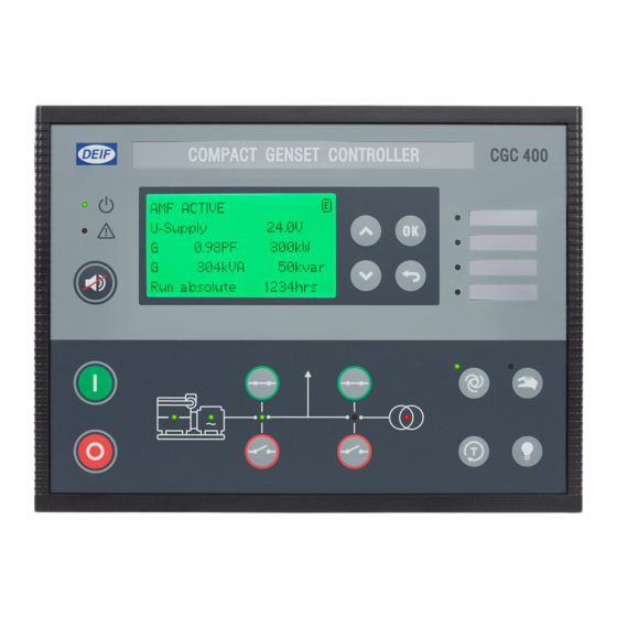 Deif CGC 400 Installationsanleitung