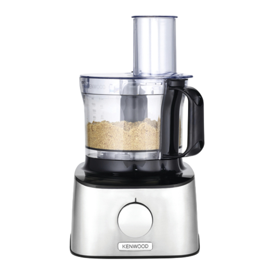 Kenwood Multipro Compact FDM304SS Bedienungsanleitung