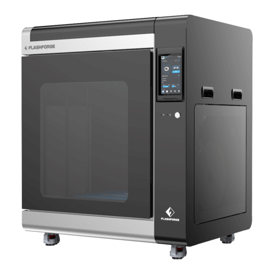 FLASHFORGE 3D PRINTER Creator 4 Bedienungsanleitung