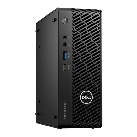 Dell Precision 3260 Compact Servicehandbuch