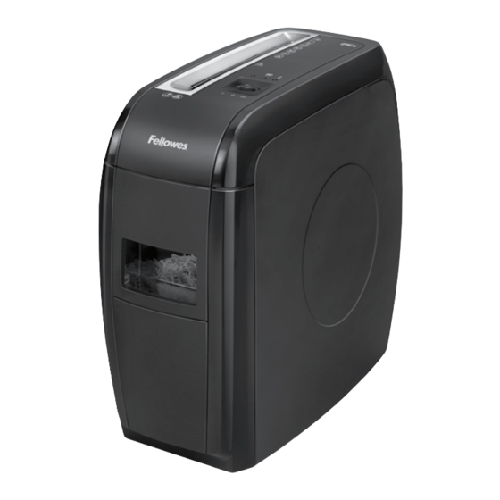 Fellowes Powershred 21Cs Bedienungsanleitung