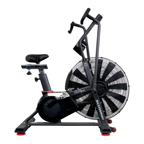 Schwinn airdyne ad8 Benutzerhandbuch