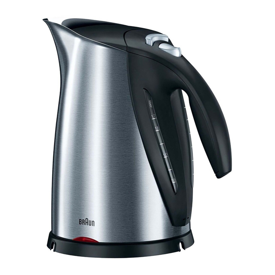 Braun wk 600 Gebrauchsanweisung