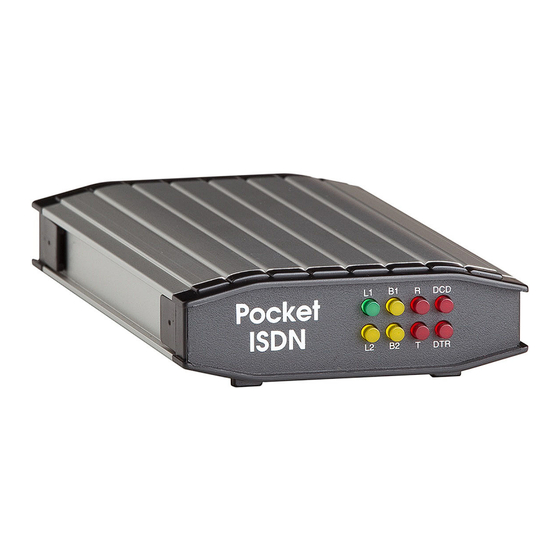 INSYS Pocket ISDN Profi Benutzerhandbuch