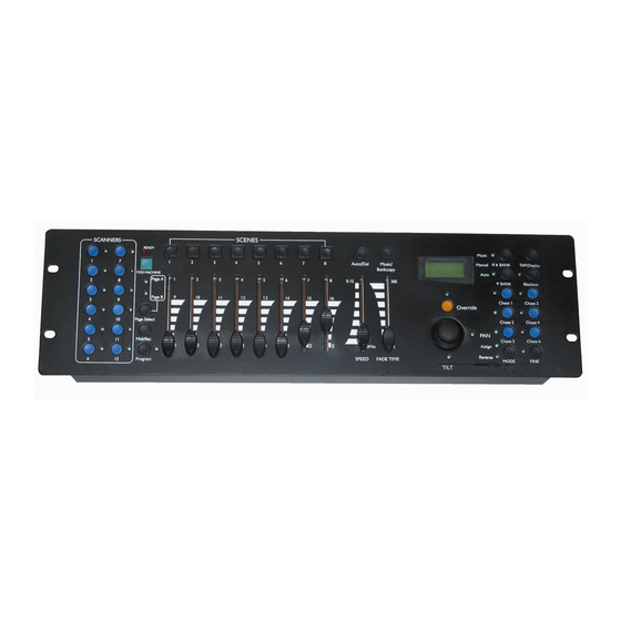Skytec 192 Channel DMX Gebrauchsanleitung