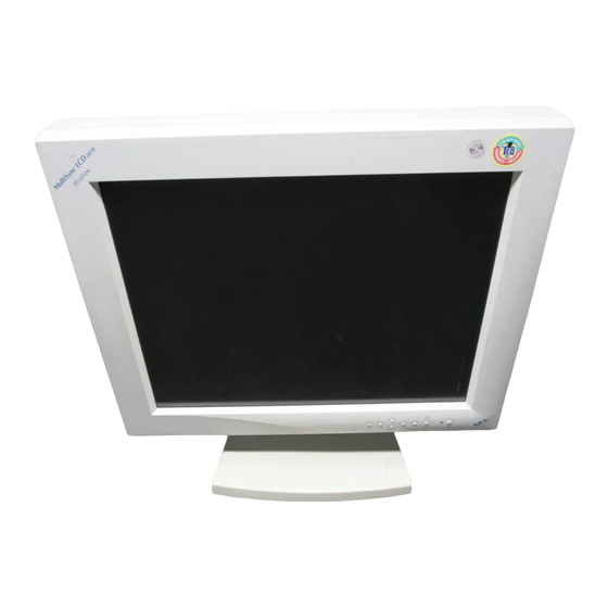 NEC MultiSync LCD1510V Bedienerhandbuch
