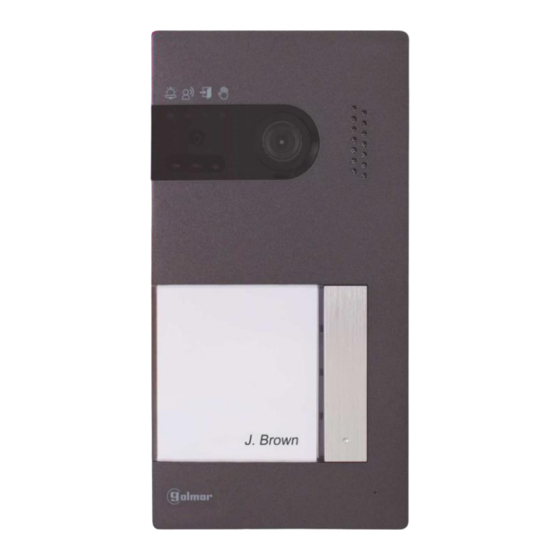 golmar TS5110 ART 7W DE REV.0119 B Bedienungsanleitung