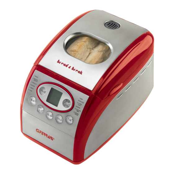 G3 Ferrari bread & break 1XE80100 Anleitung