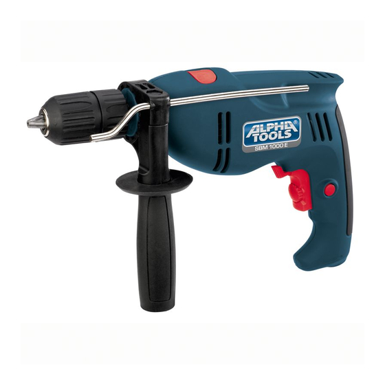 Alpha tools 42.598.14 Originalbetriebsanleitung