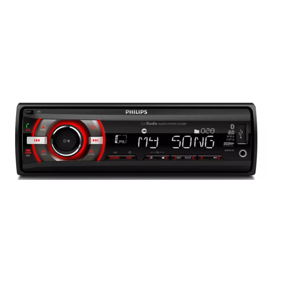 Philips CE135BT Benutzerhandbuch