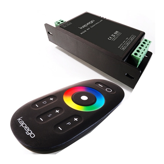 Kapego RGB RF Bedienungsanleitung