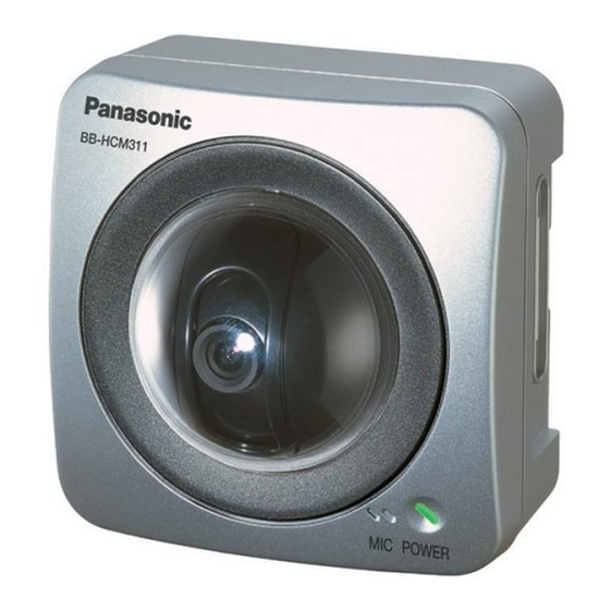 Panasonic BB-HCM311 Kurzbedienungsanleitung