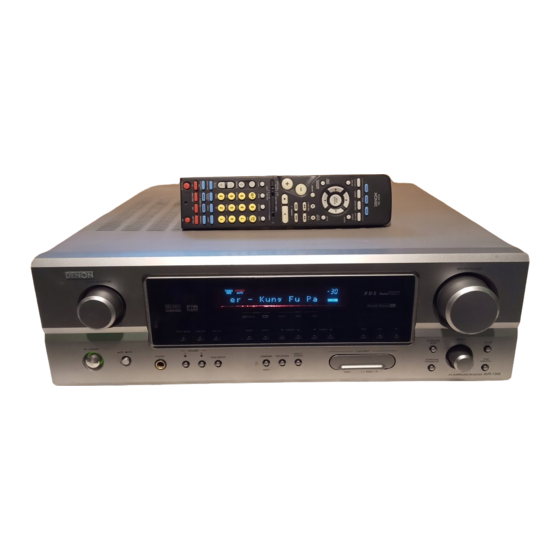 Denon AVR-1306 Bedienungsanleitung